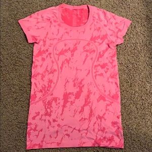 Lululemon Pink Running Top